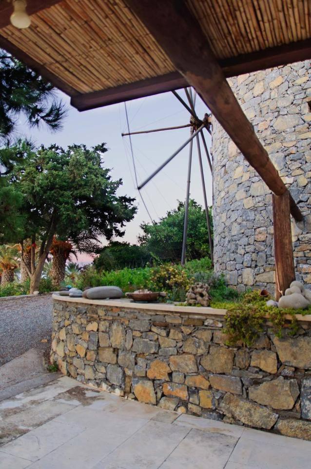 Villa Authentic Cretan Stone Windmill Sitia  Exterior foto